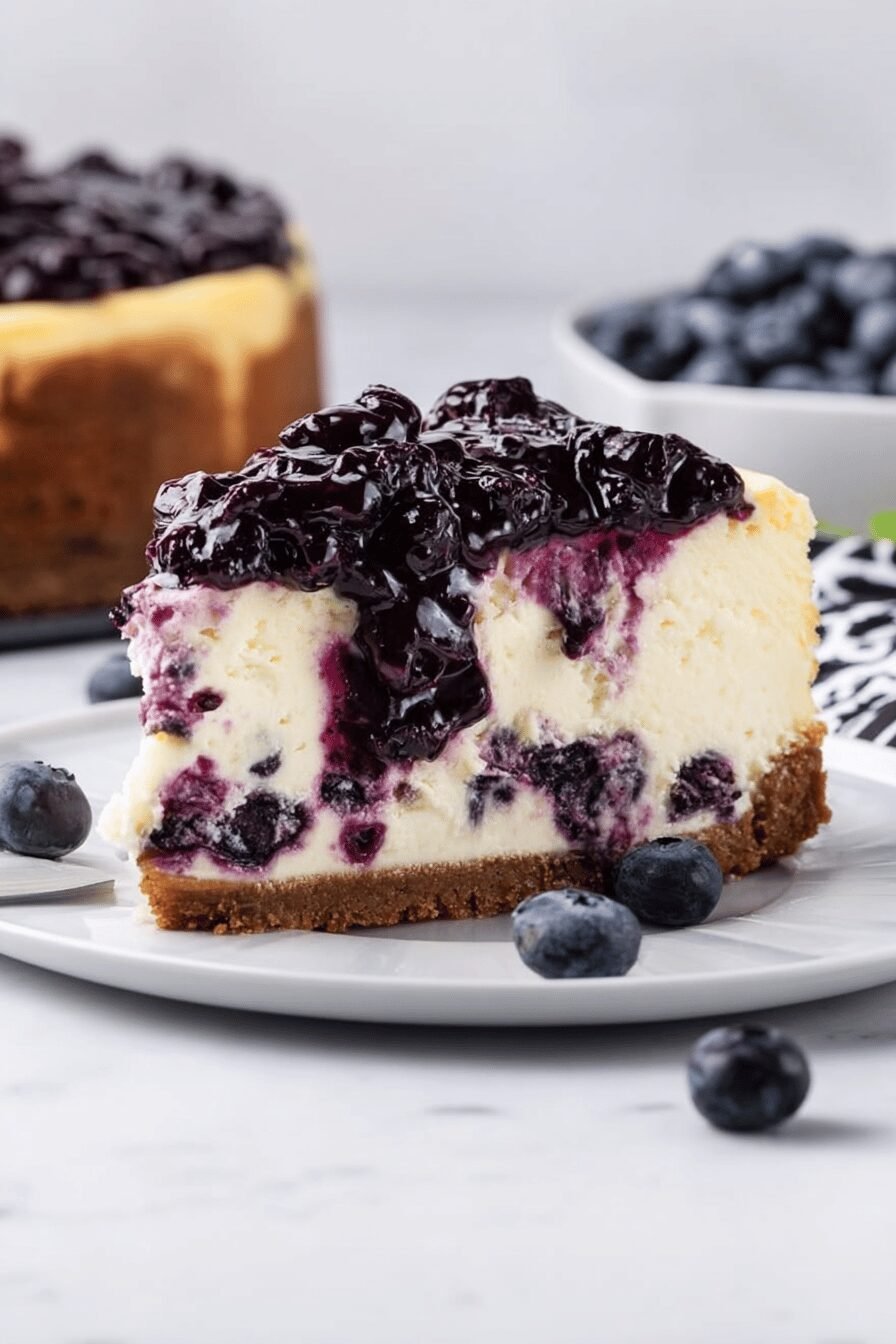 Creamy Blueberry Cheesecake Delight