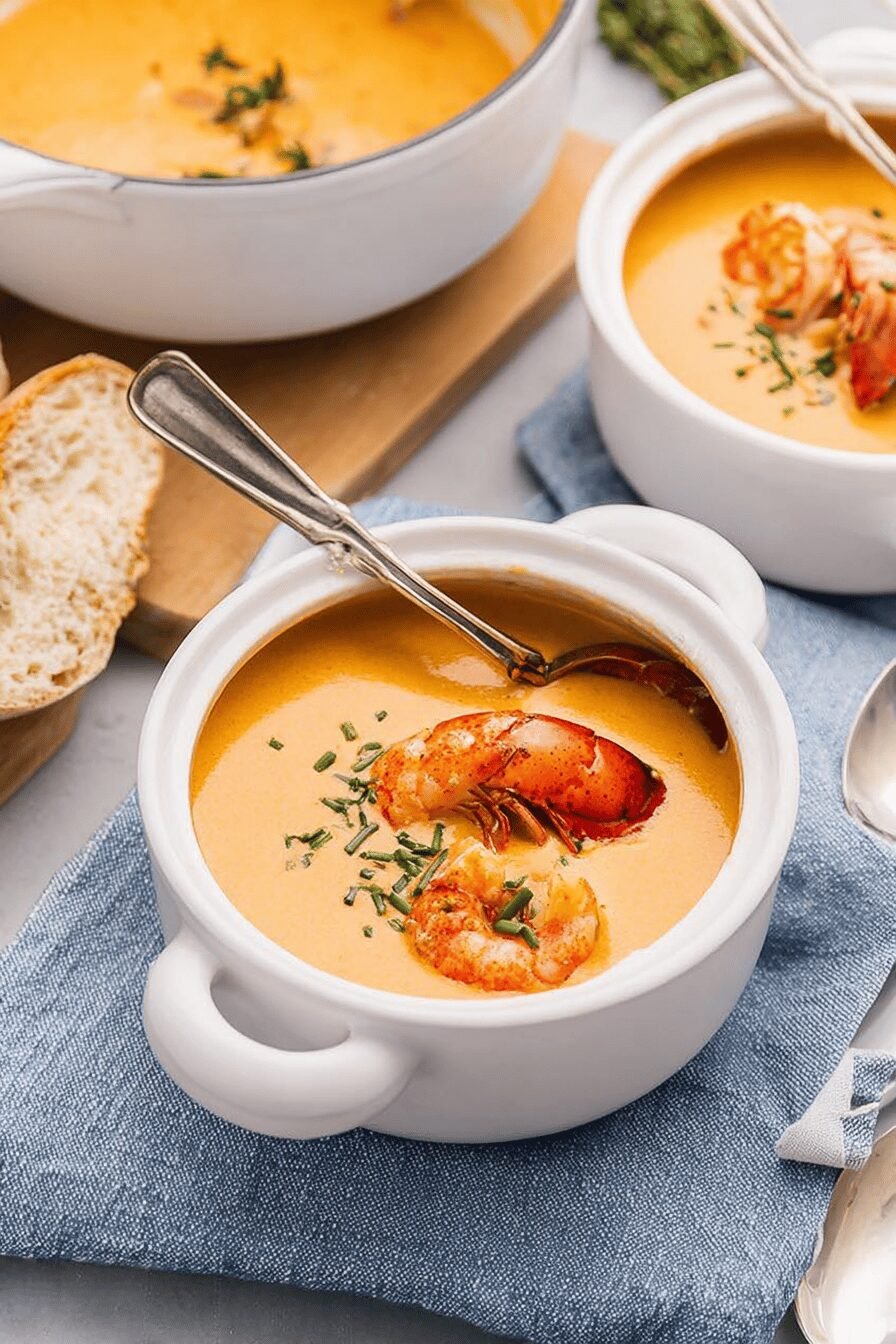Creamy Lobster Bisque Recipe