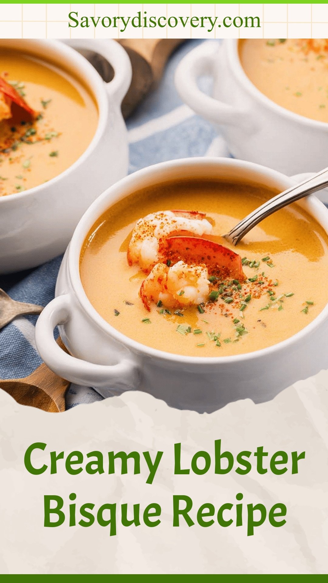 Creamy Lobster Bisque Recipe