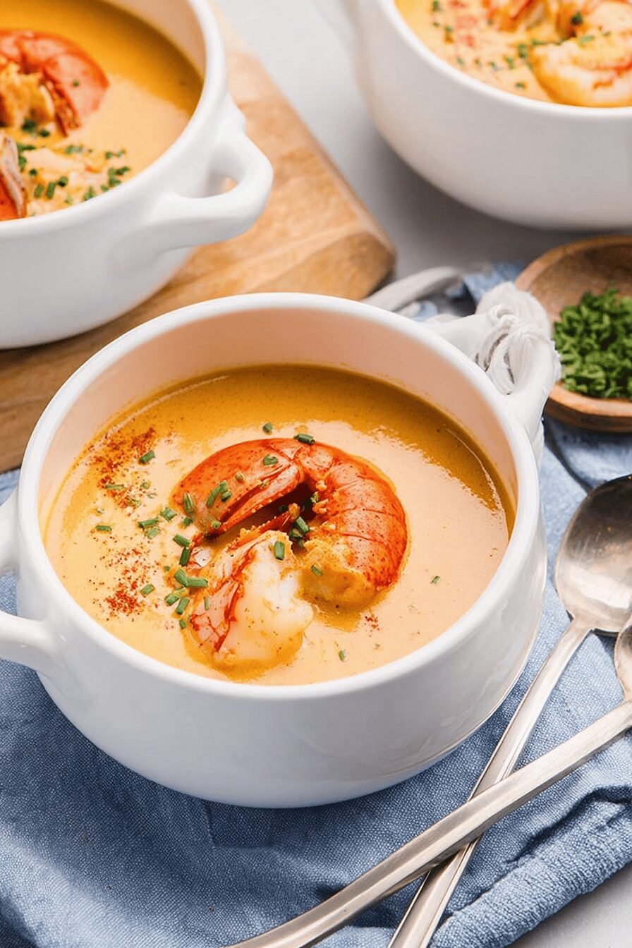 Creamy Lobster Bisque Recipe