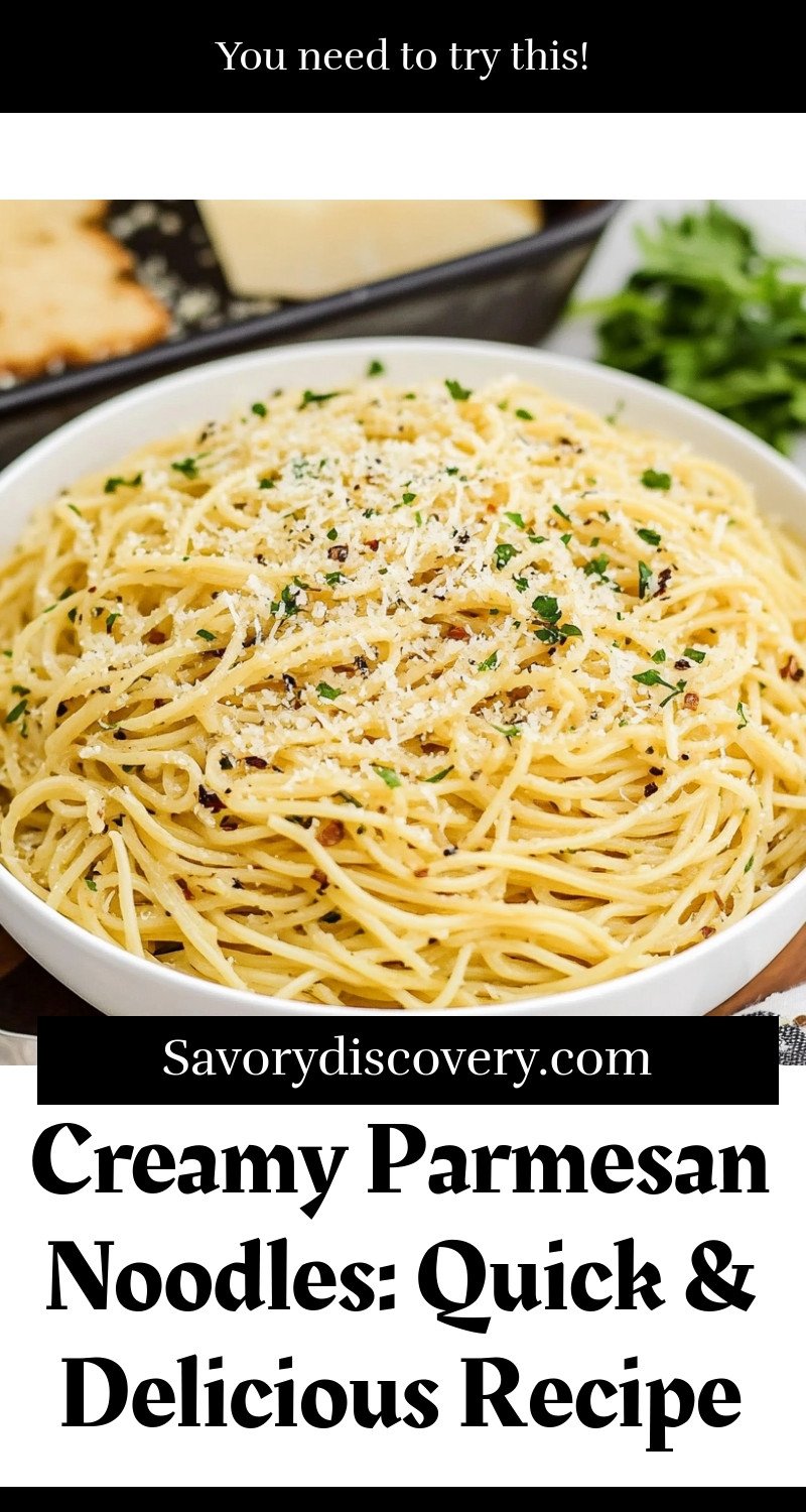 Creamy Parmesan Noodles: Quick & Delicious Recipe
