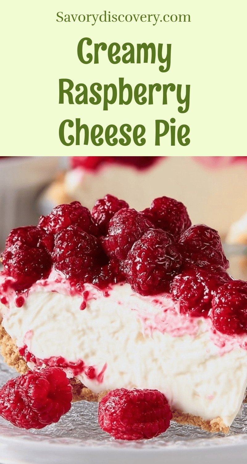 Creamy Raspberry Cheese Pie