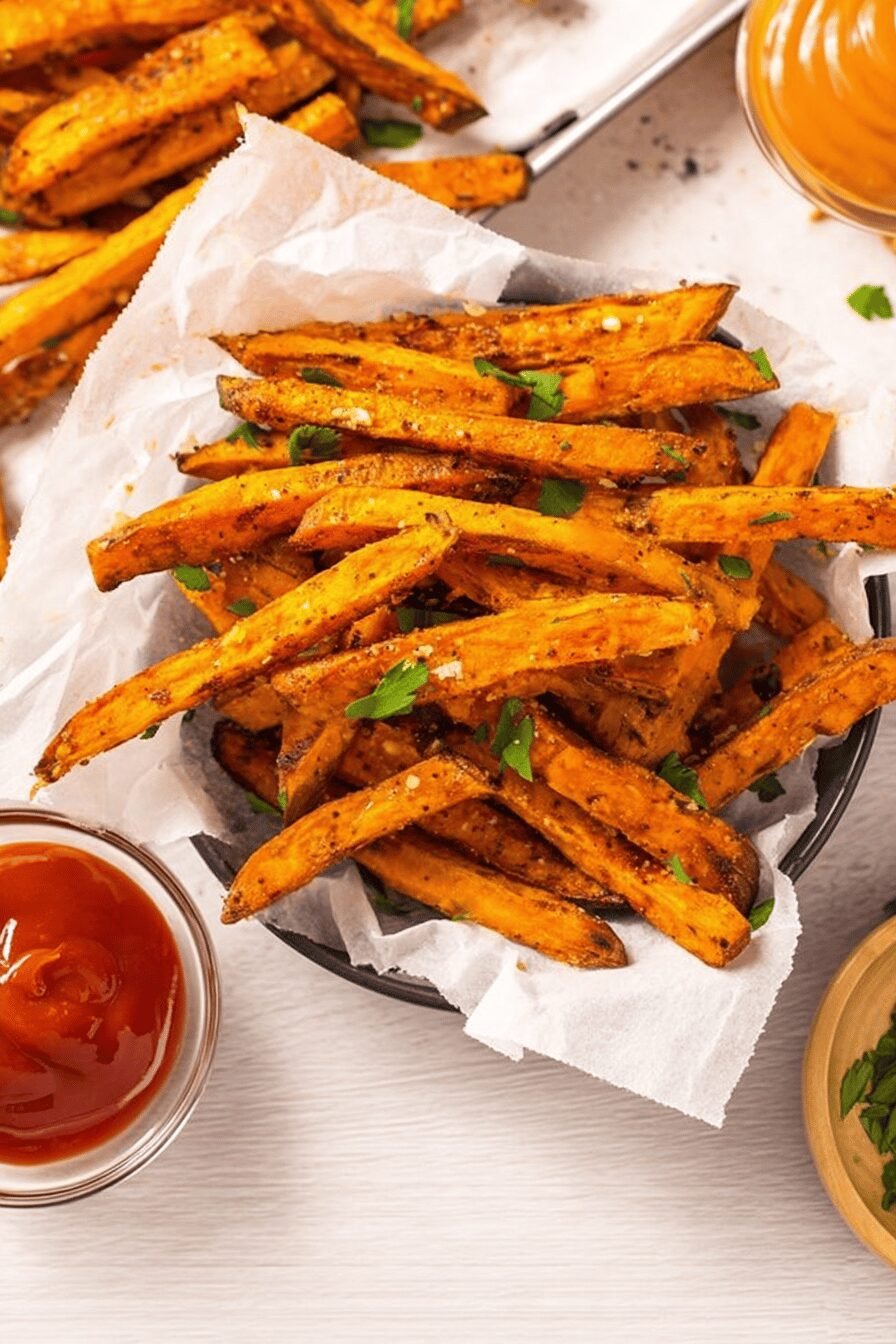 Crispy Baked Sweet Potato Fries