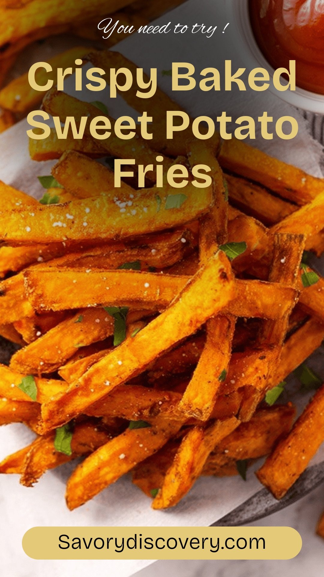 Crispy Baked Sweet Potato Fries