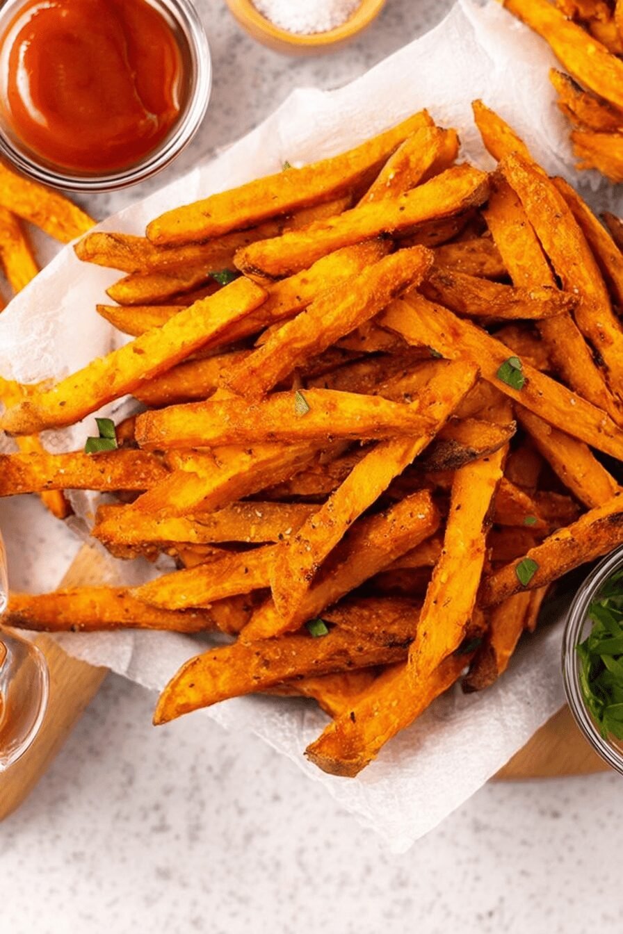 Crispy Baked Sweet Potato Fries