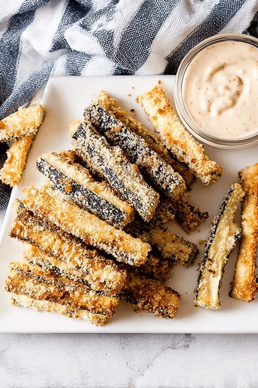 Crispy Baked Zucchini Fries