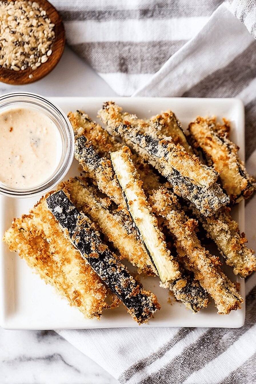 Crispy Baked Zucchini Fries