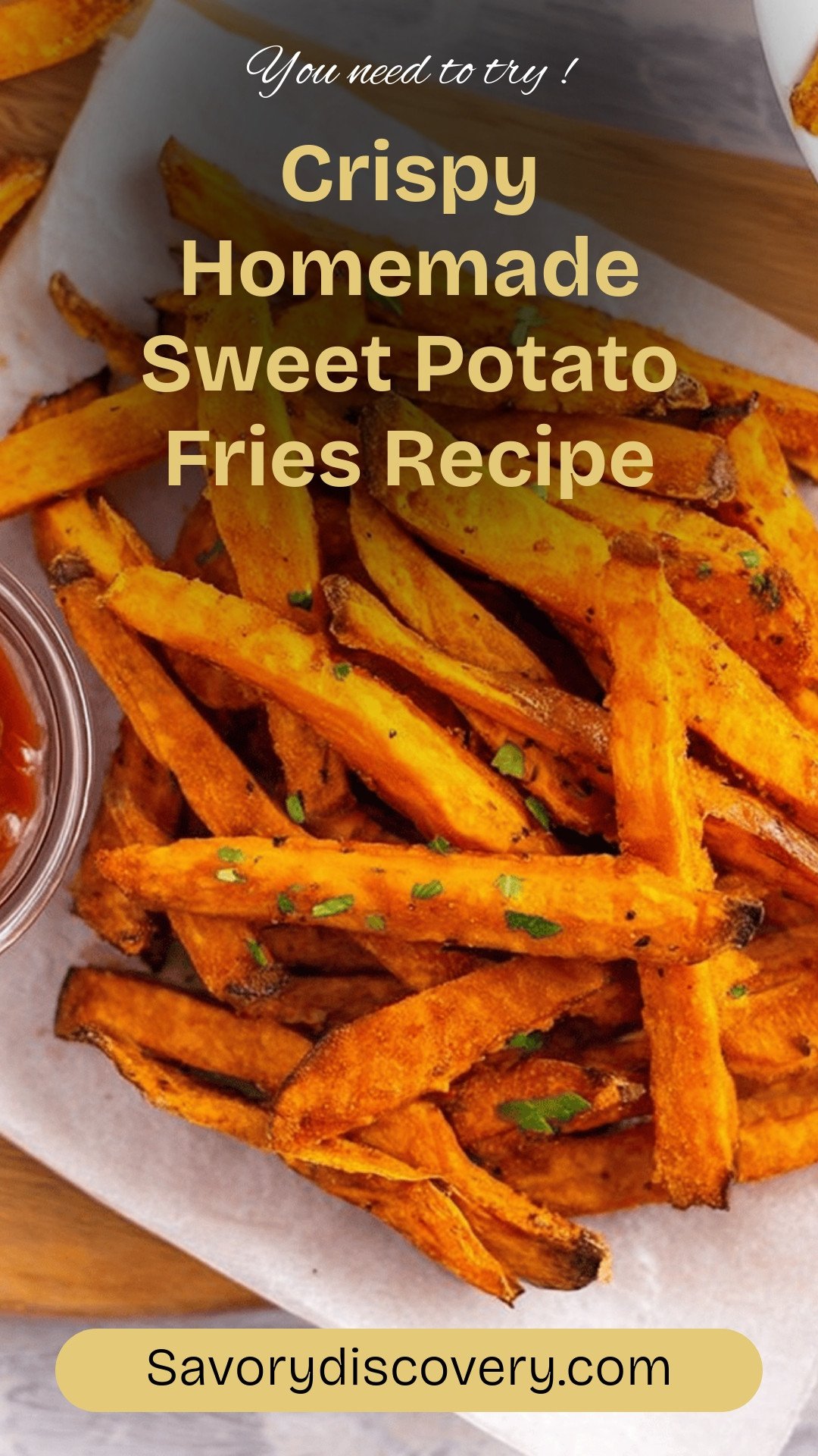 Crispy Homemade Sweet Potato Fries Recipe