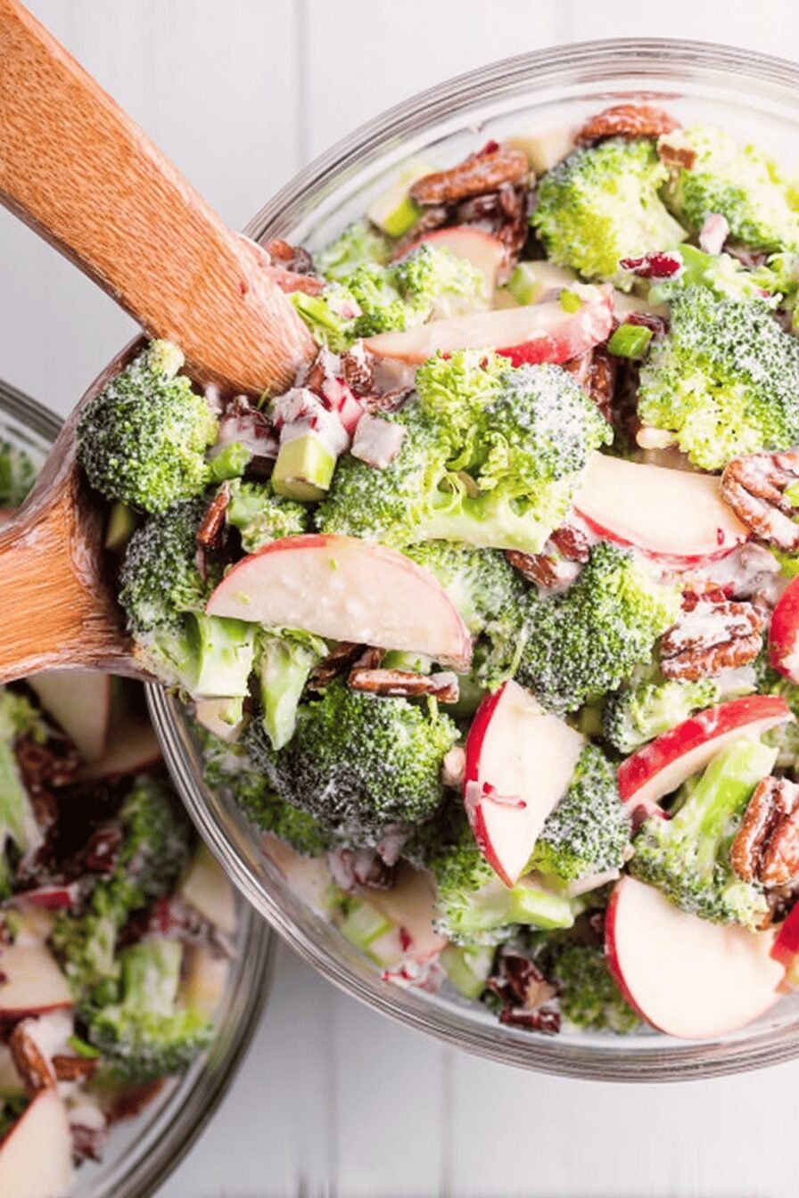Crunchy Broccoli and Apple Salad