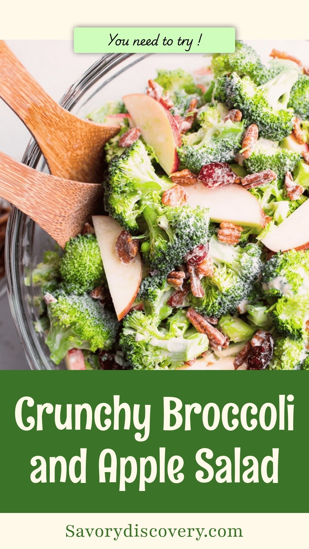 Crunchy Broccoli and Apple Salad