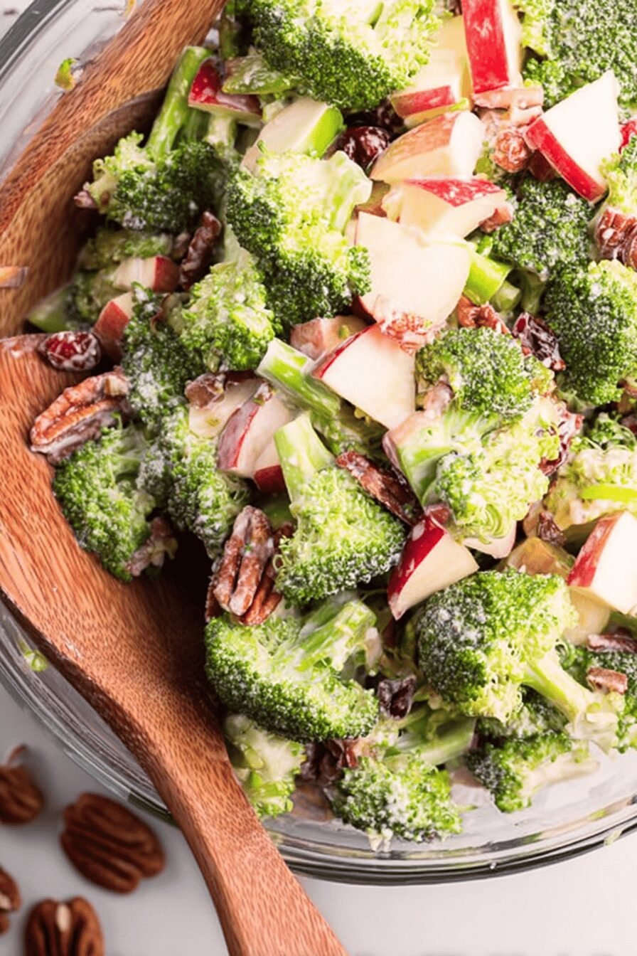 Crunchy Broccoli and Apple Salad