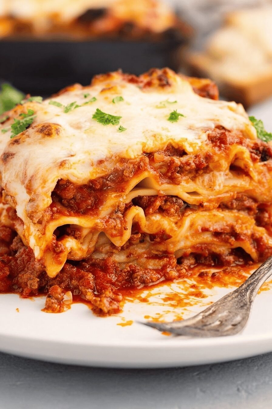 Easy Cheesy Lasagna Recipe for Family Dinners