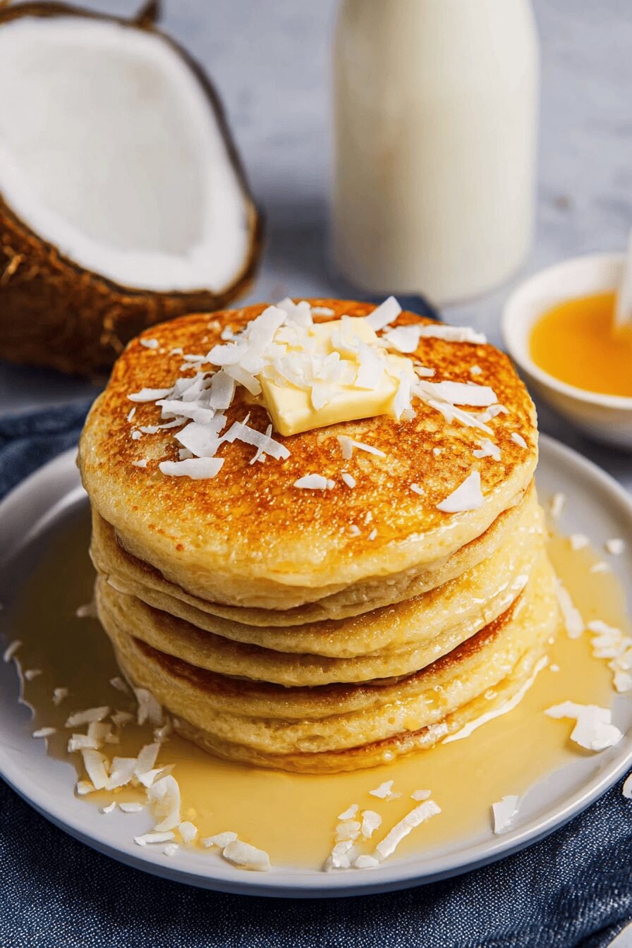 Easy Coconut Pancakes: Fluffy & Irresistible