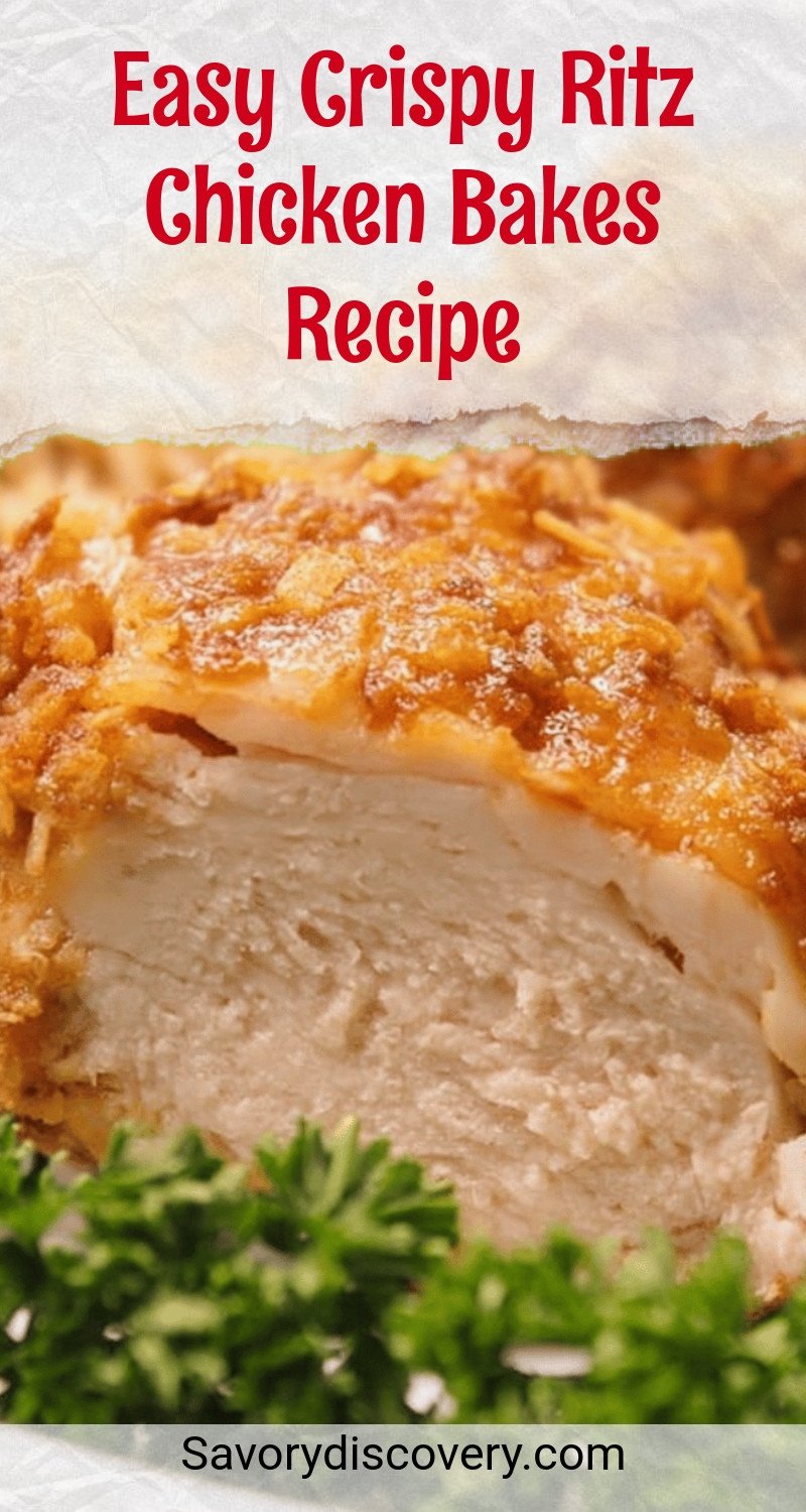 Easy Crispy Ritz Chicken Bakes Recipe