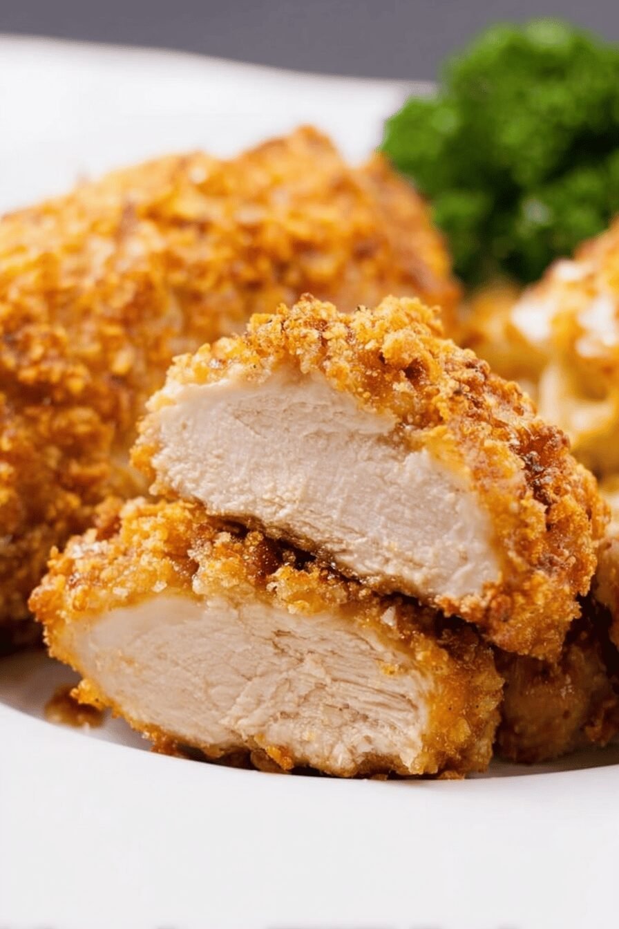 Easy Crispy Ritz Chicken Bakes Recipe