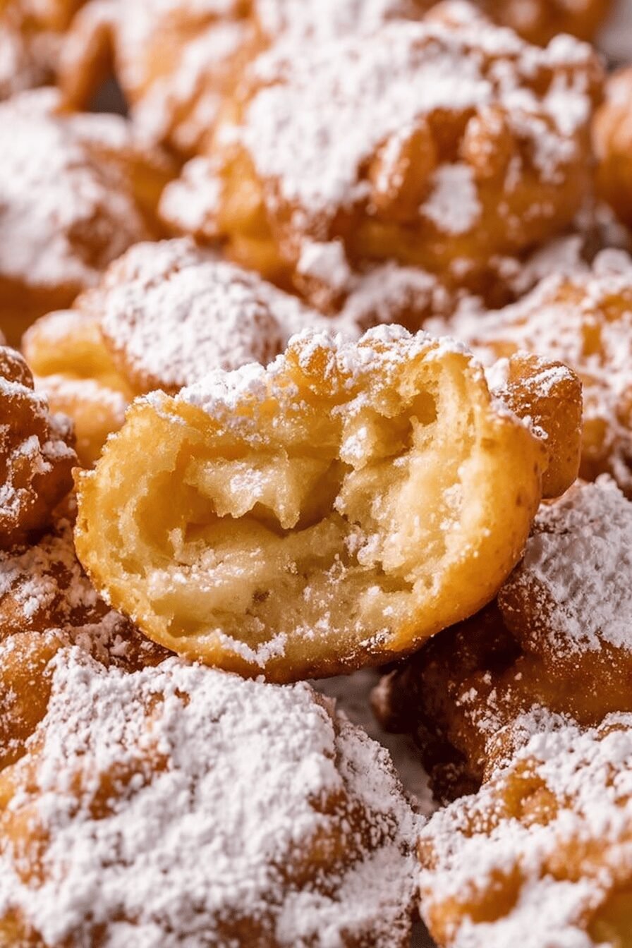 Easy Homemade Funnel Cake Bites Recipe