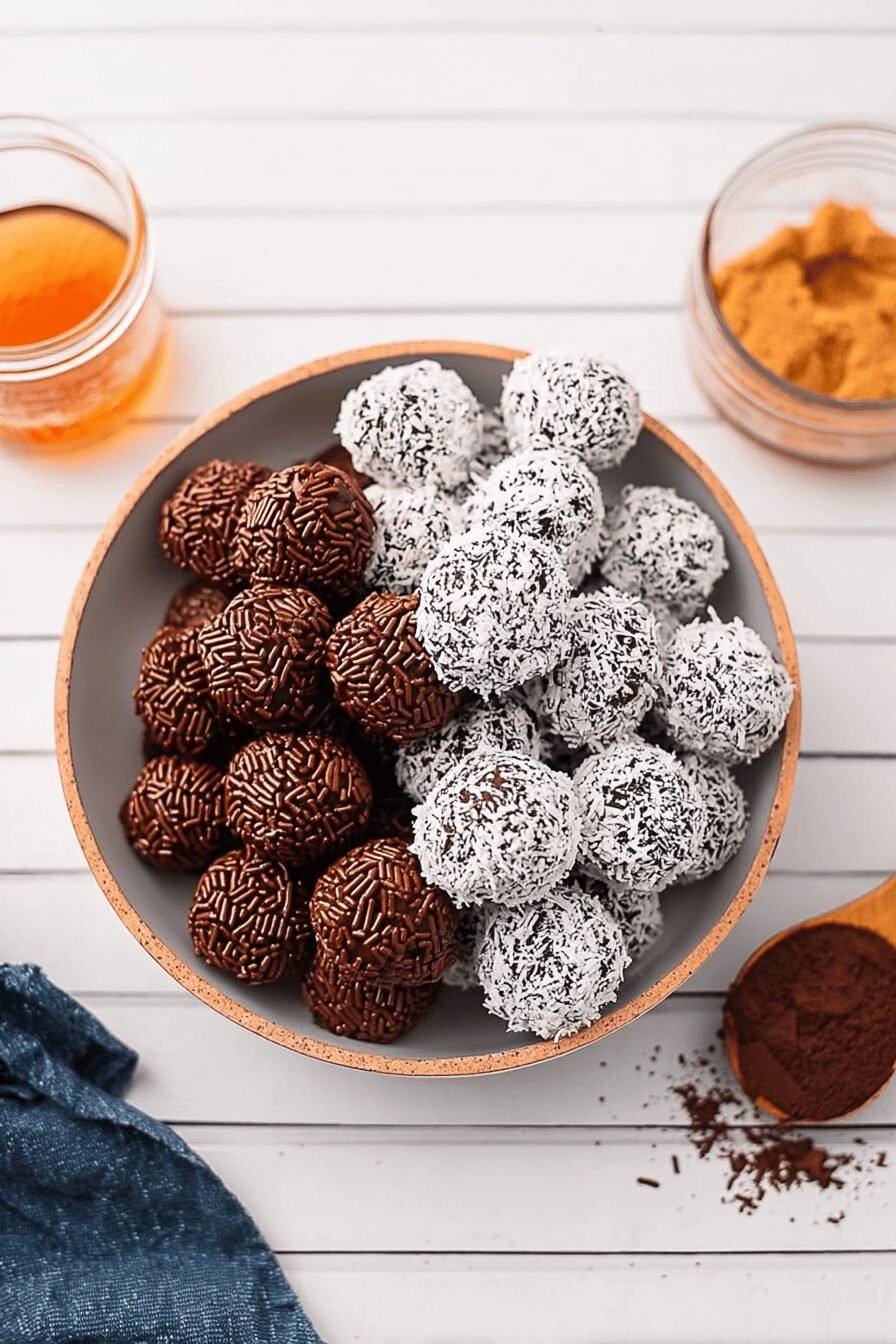 Easy Homemade Rum Balls Recipe