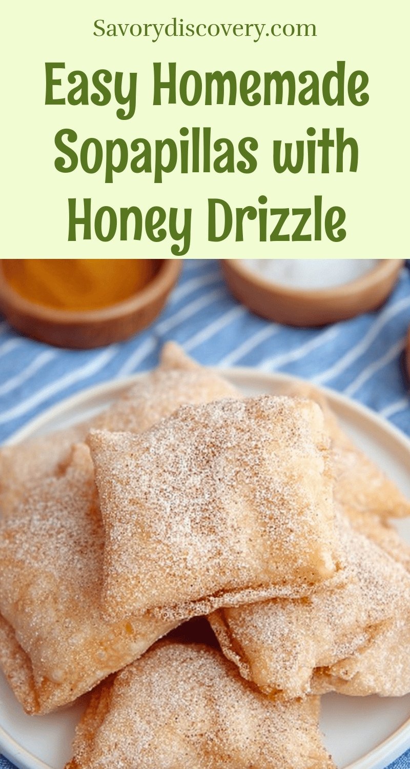 Easy Homemade Sopapillas with Honey Drizzle