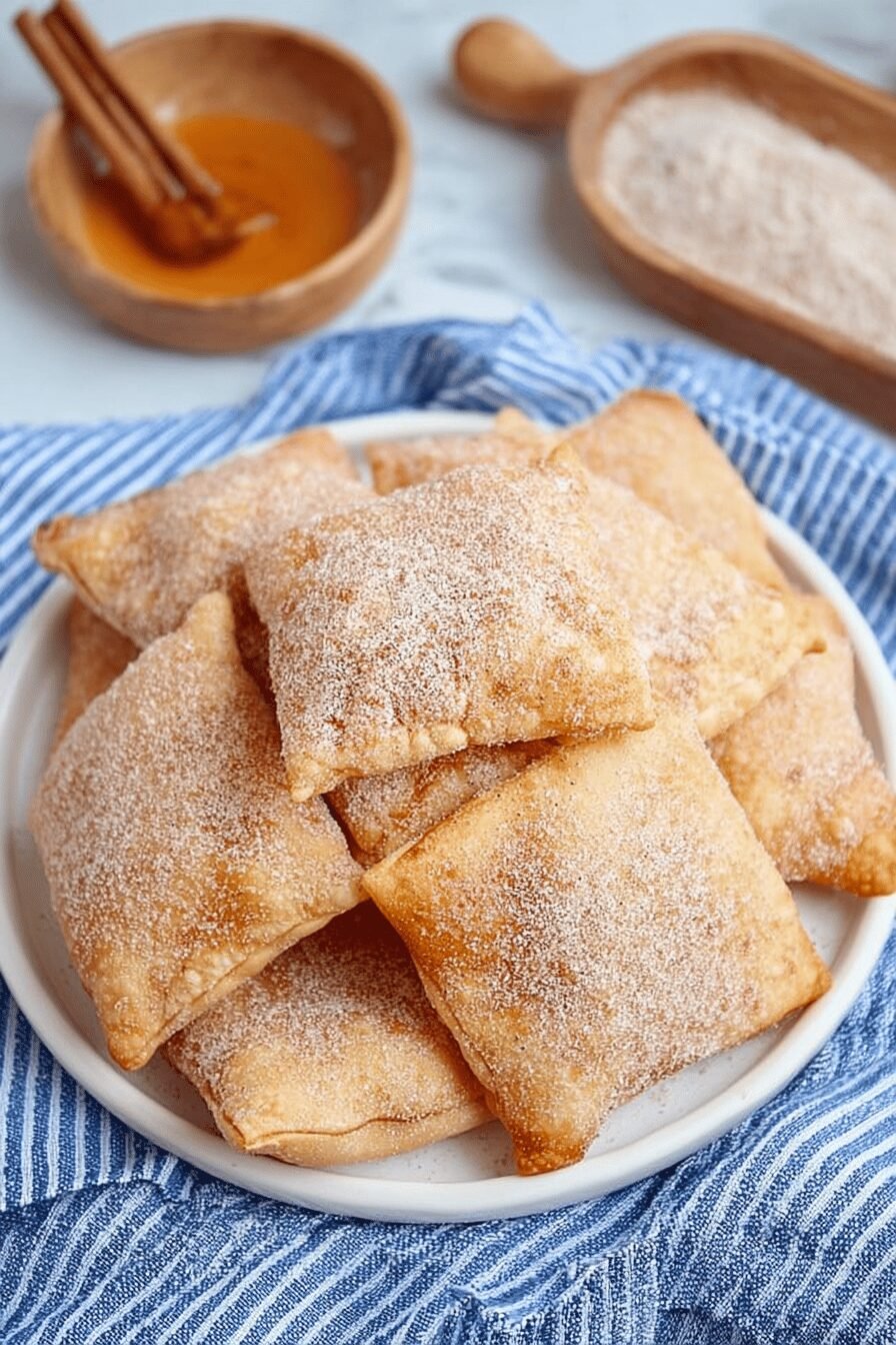 Easy Homemade Sopapillas with Honey Drizzle