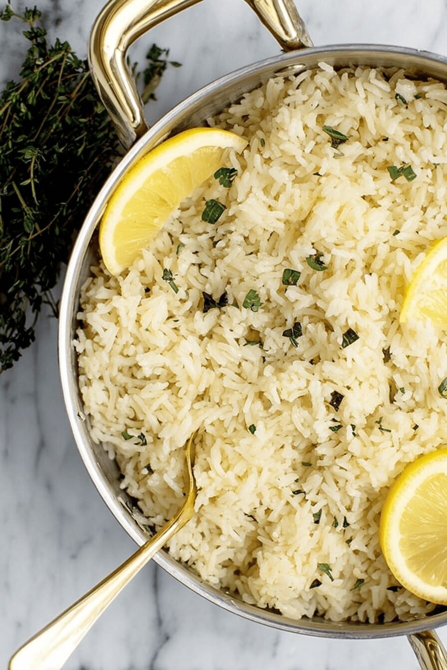 Easy Lemon Rice Recipe with Bright Citrus Flavor