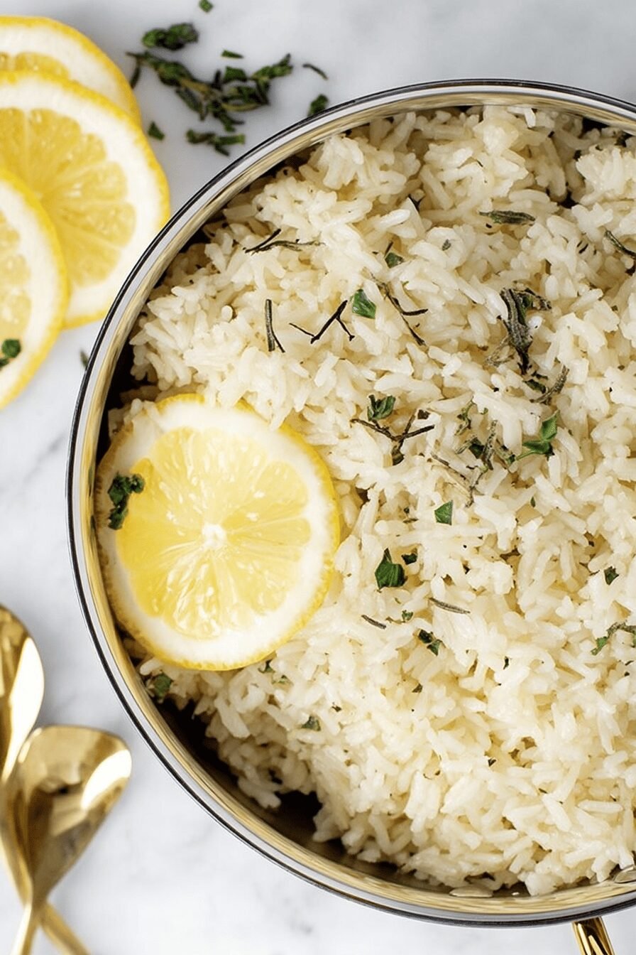 Easy Lemon Rice Recipe with Bright Citrus Flavor