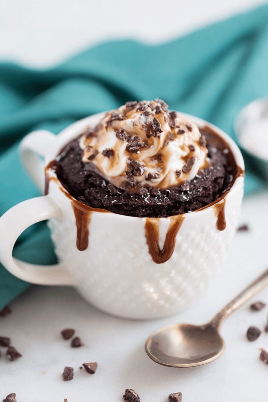 Easy Microwave Mug Brownie in Minutes