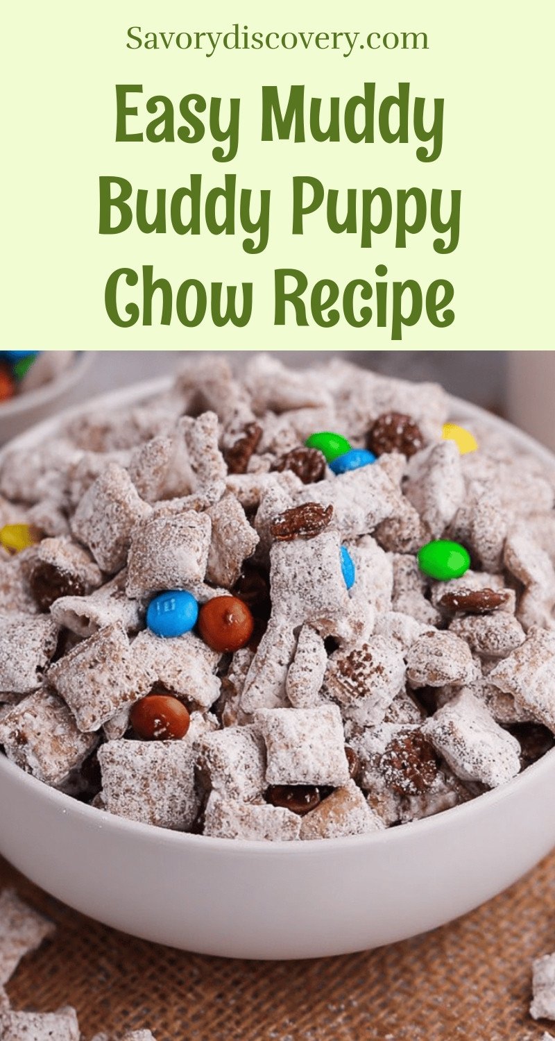Easy Muddy Buddy Puppy Chow Recipe