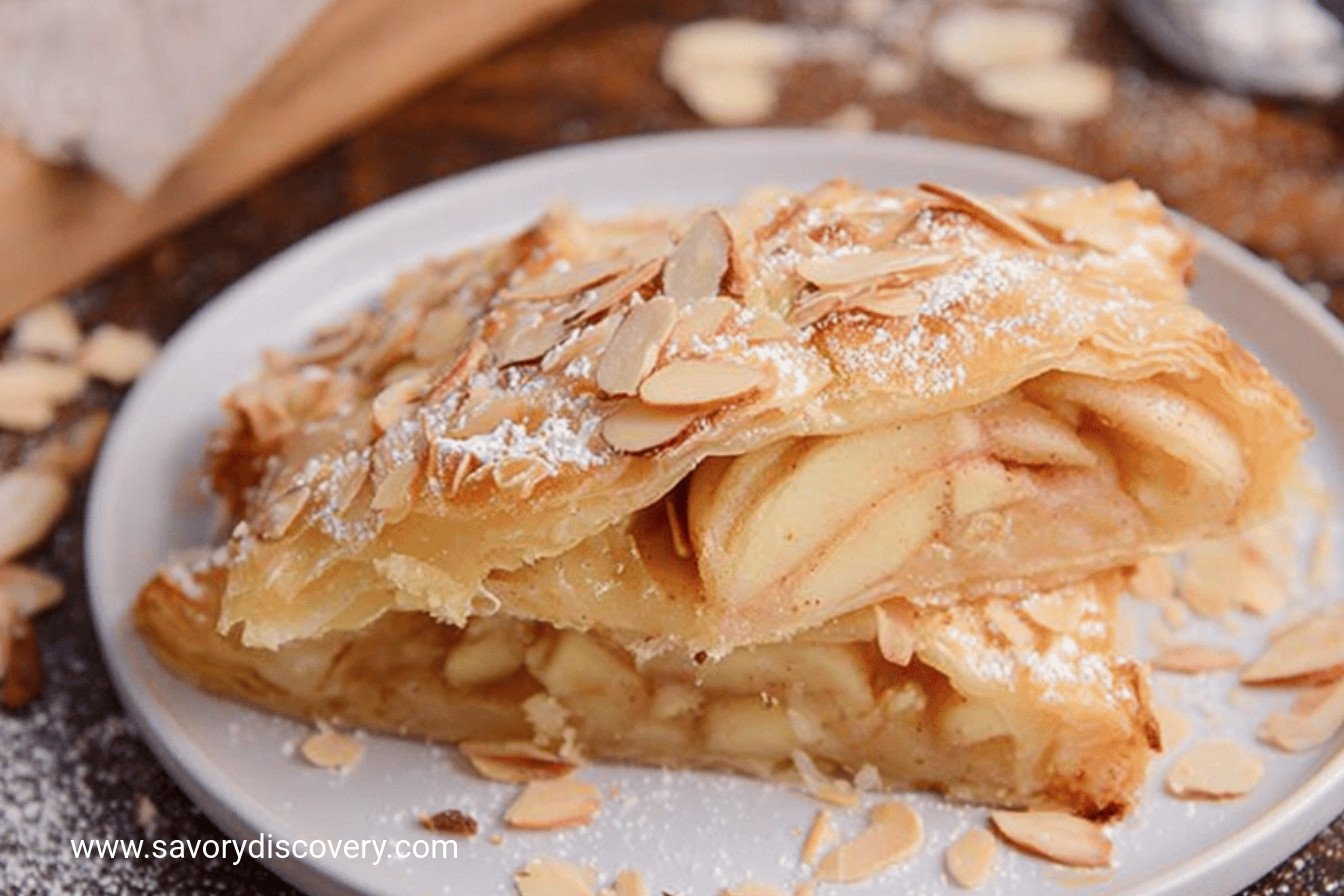 Easy Puff Pastry Apple Strudel Recipe