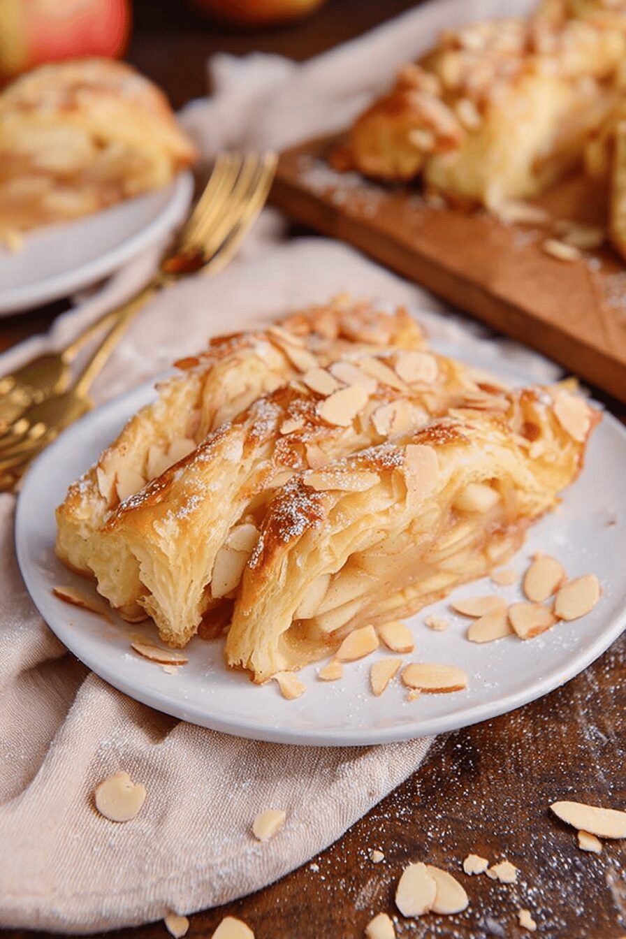 Easy Puff Pastry Apple Strudel Recipe