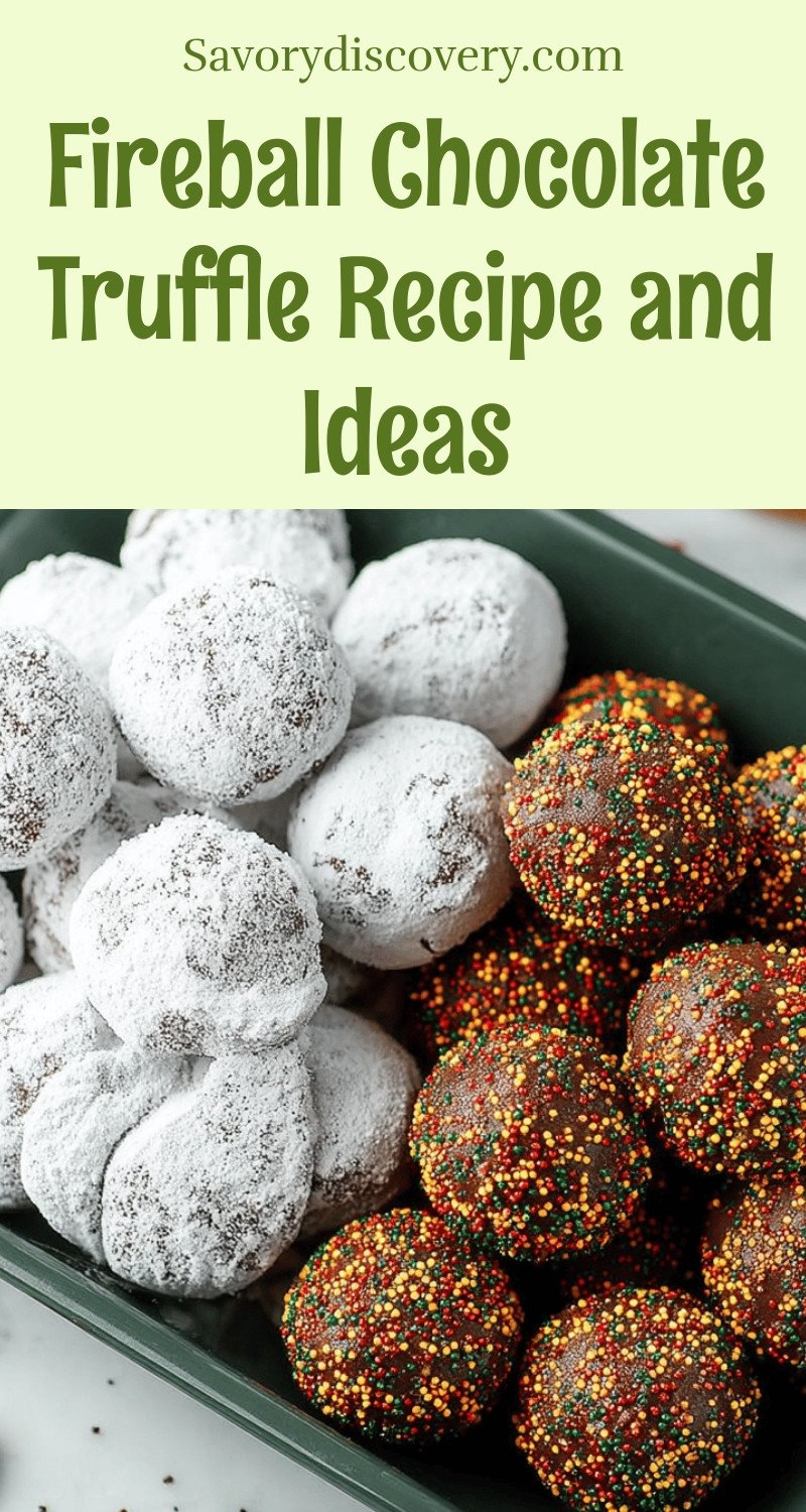 Fireball Chocolate Truffle Recipe and Ideas