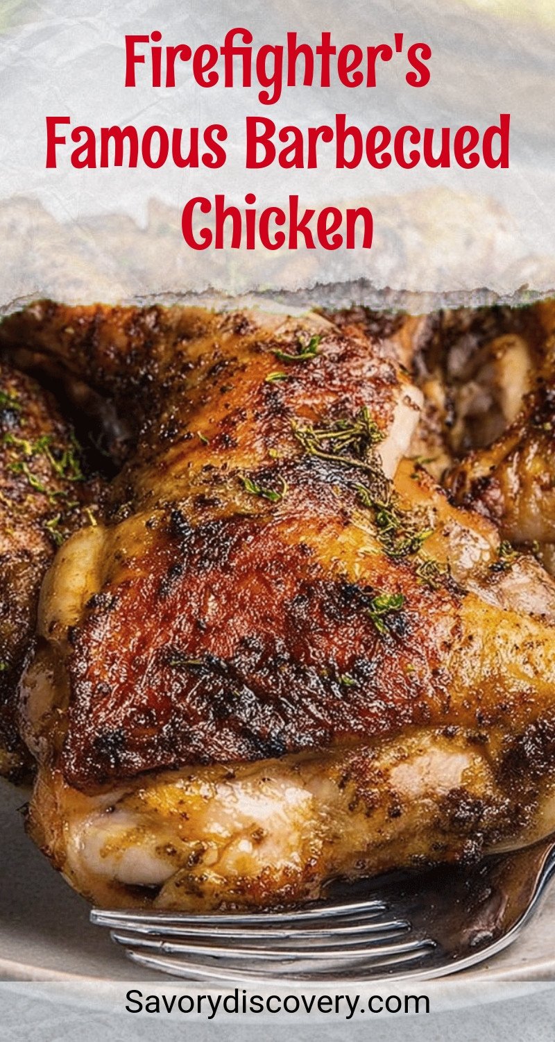 Firefighter's Famous Barbecued Chicken