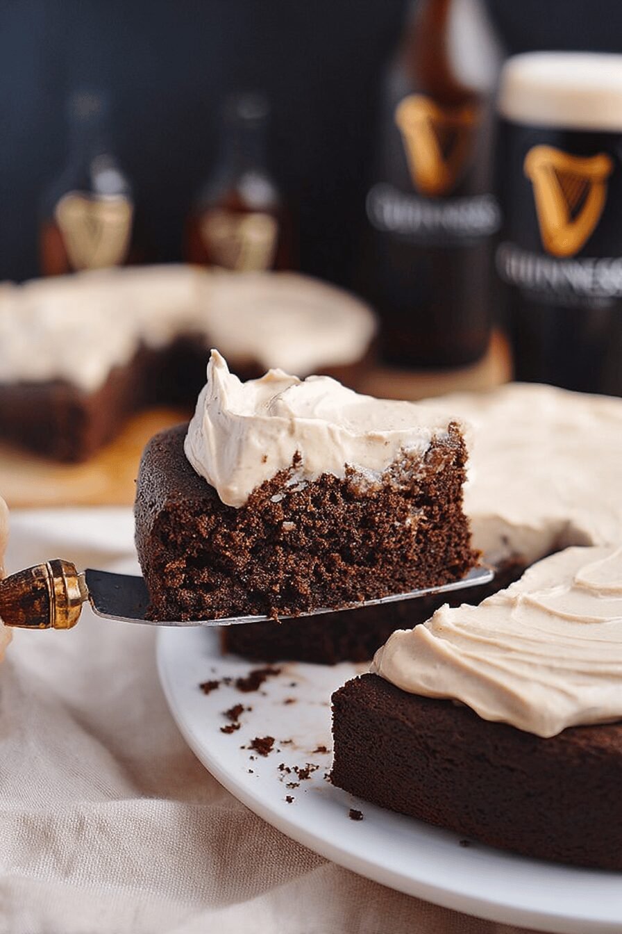 Flourless Guinness Chocolate Cake Baking Recipe