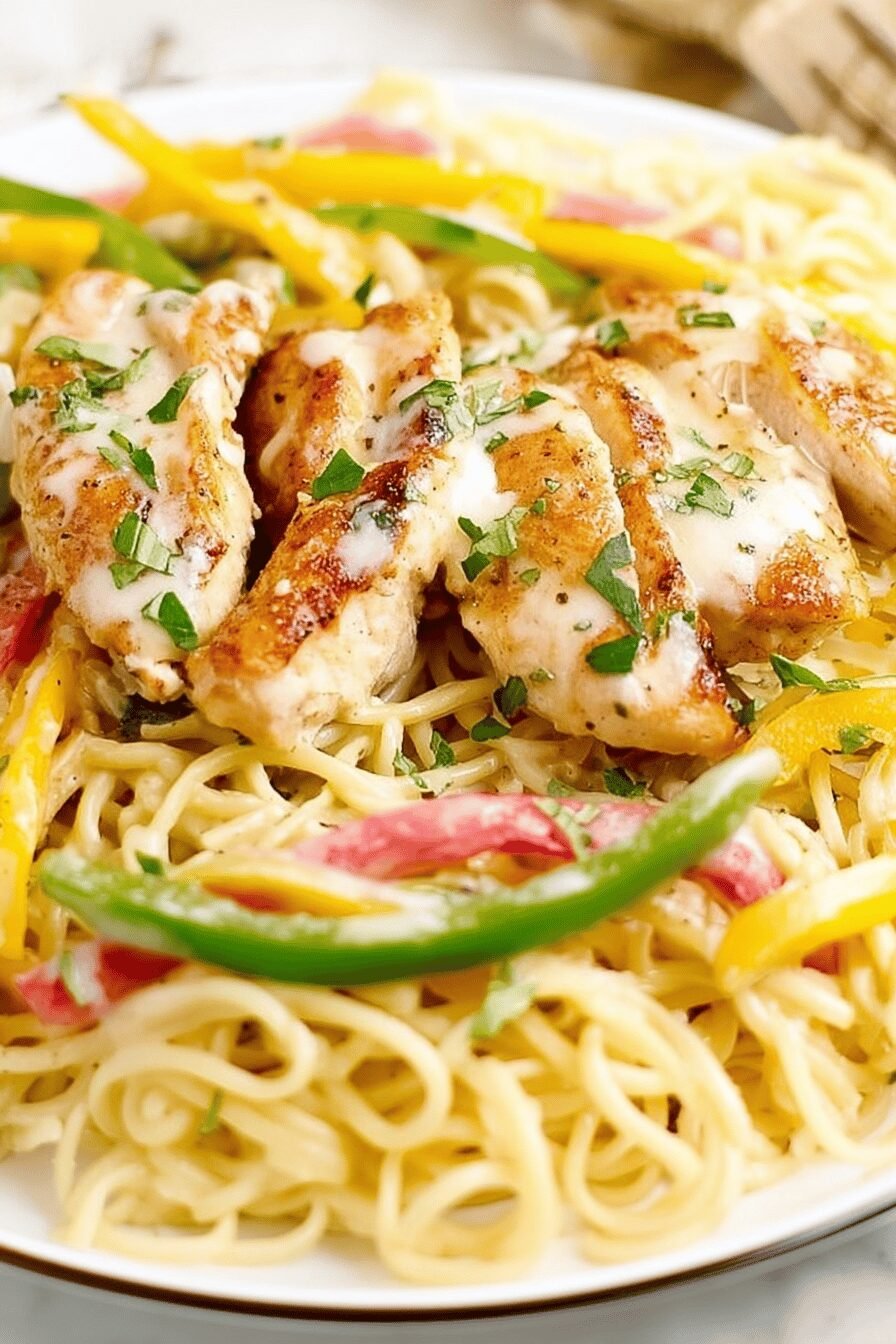 Garlic Butter Chicken and Pasta