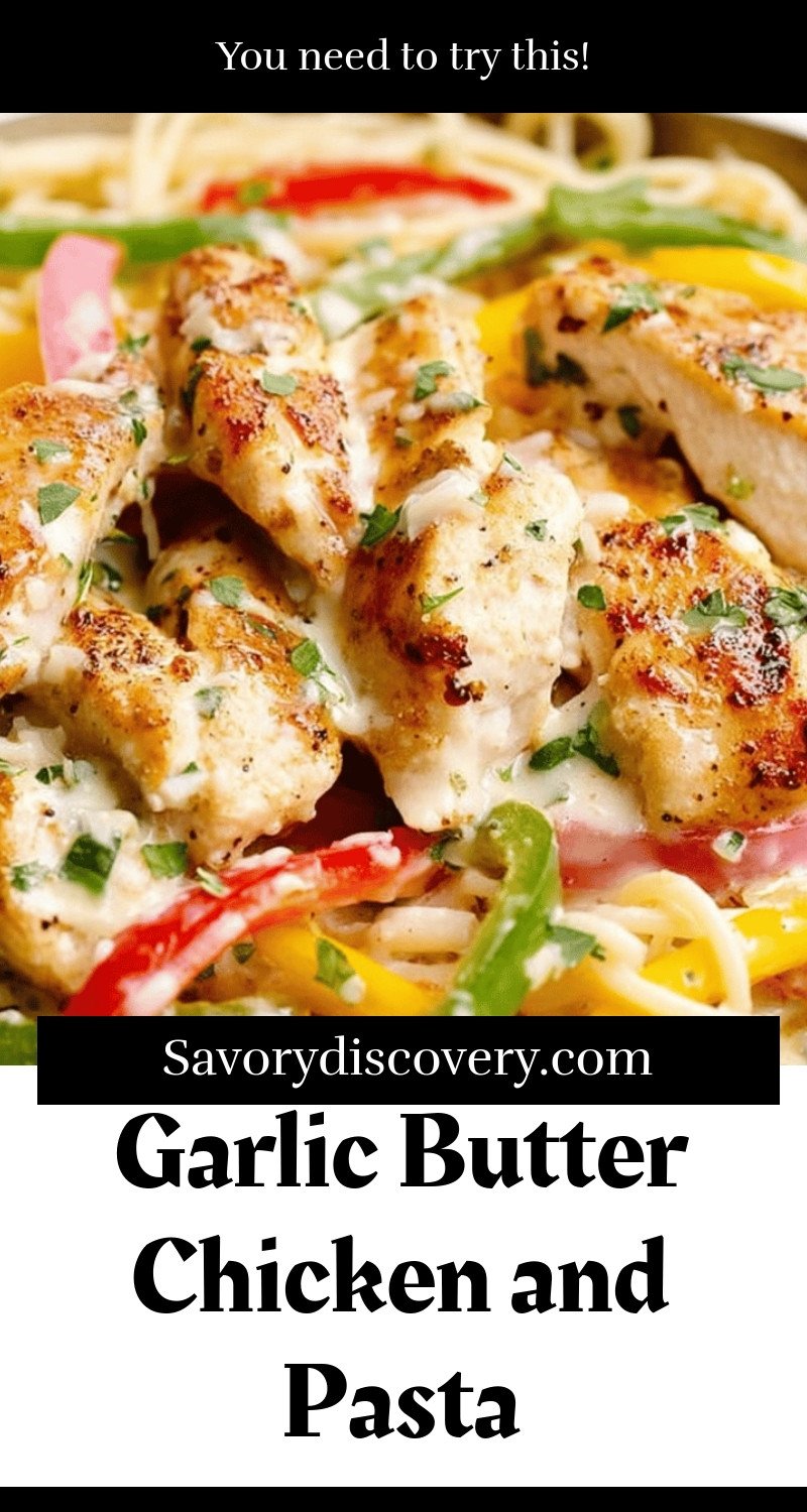 Garlic Butter Chicken and Pasta