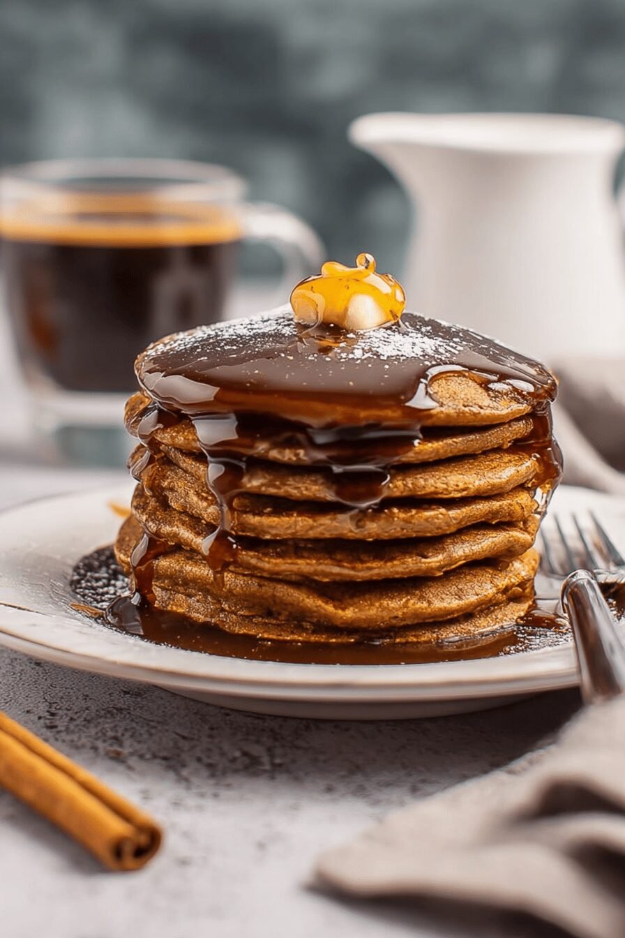 Gingerbread Pancakes Recipe for Christmas Morning