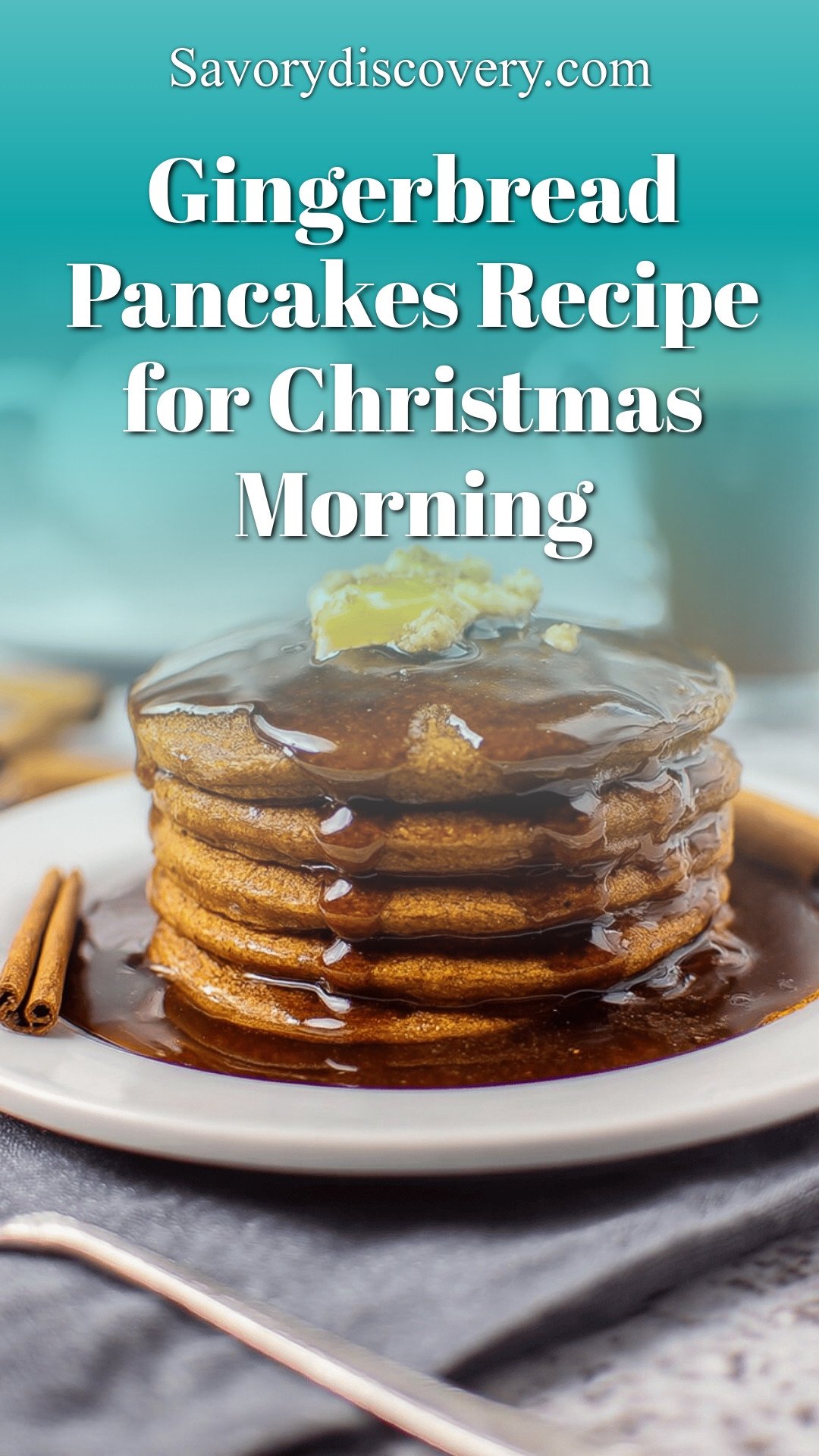 Gingerbread Pancakes Recipe for Christmas Morning