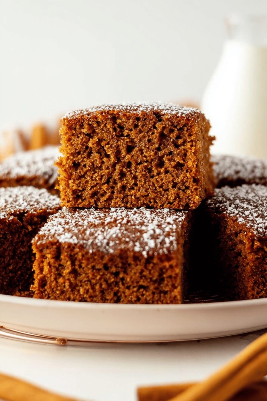 Gingerbread Snack Cake Recipe