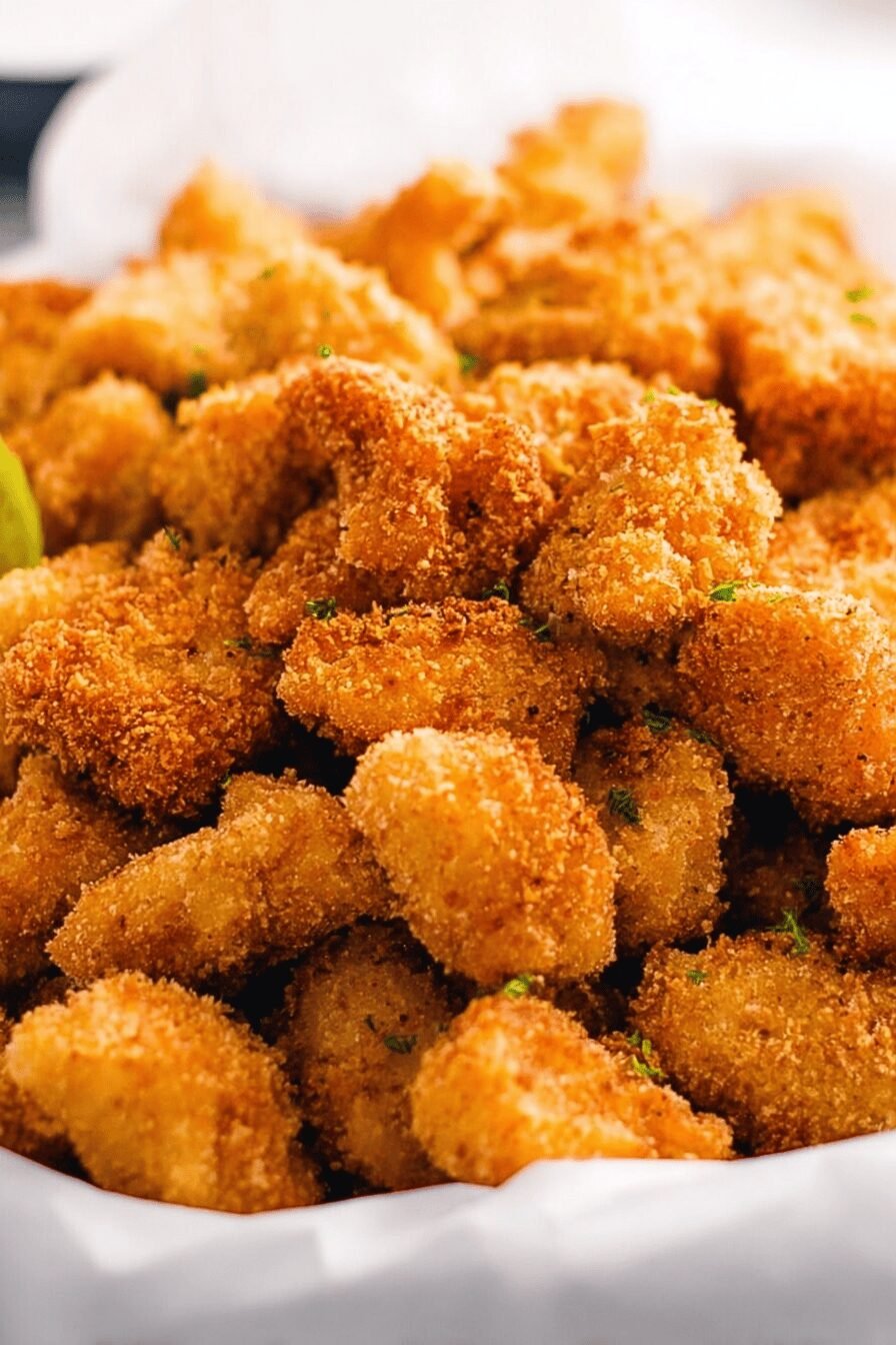 Golden Crunch Popcorn Chicken Bites