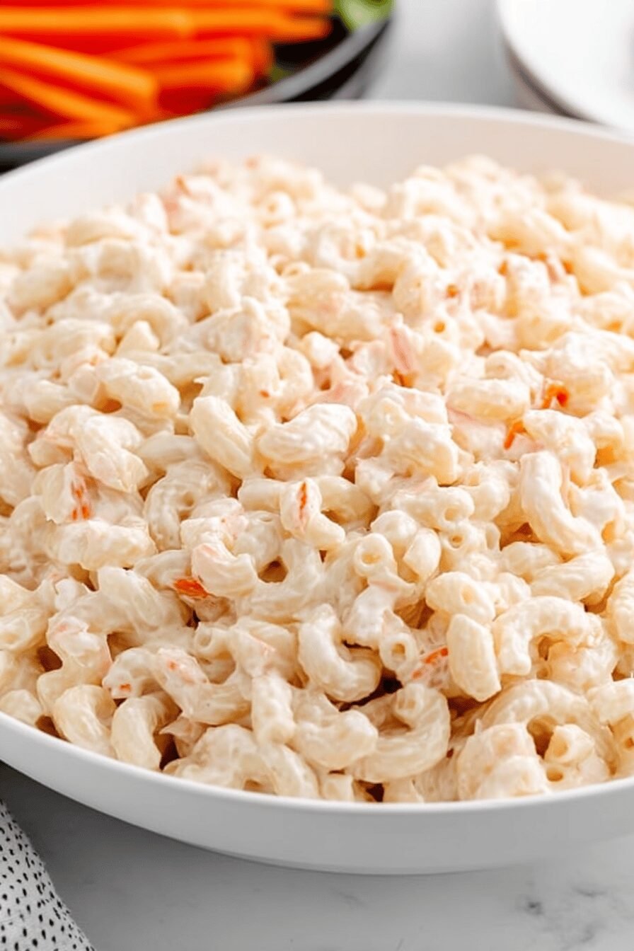 Hawaii's Beloved Creamy Macaroni Side Dish