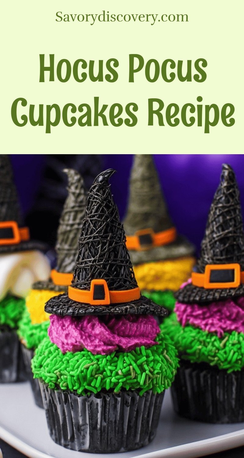 Hocus Pocus Cupcakes Recipe