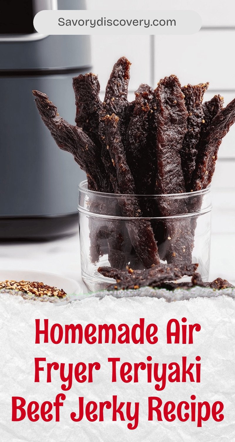 Homemade Air Fryer Teriyaki Beef Jerky Recipe