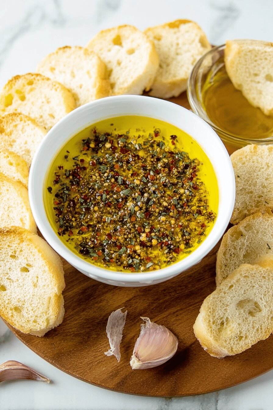 Homemade Carrabba's Style Bread Dipping Oil