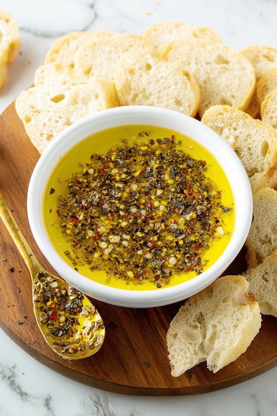 Homemade Carrabba's Style Bread Dipping Oil