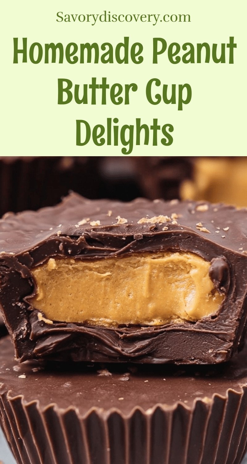 Homemade Peanut Butter Cup Delights