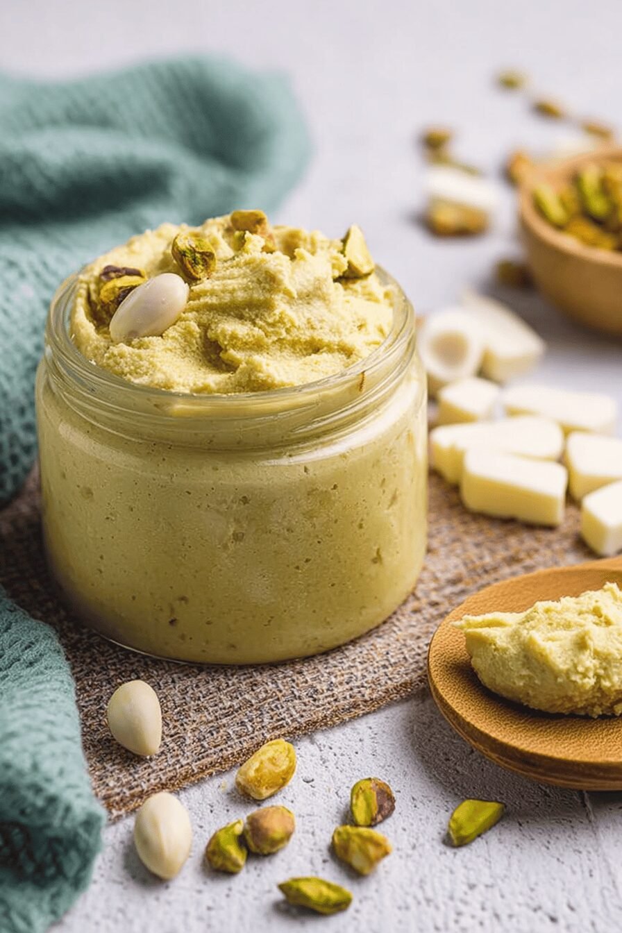 Homemade Pistachio Cream Spread