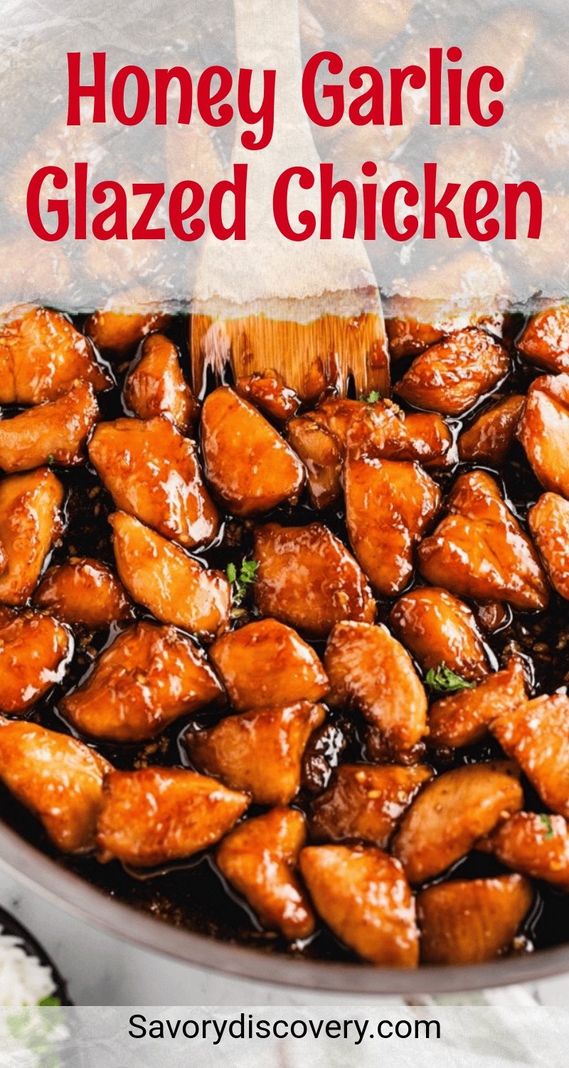 Honey Garlic Glazed Chicken