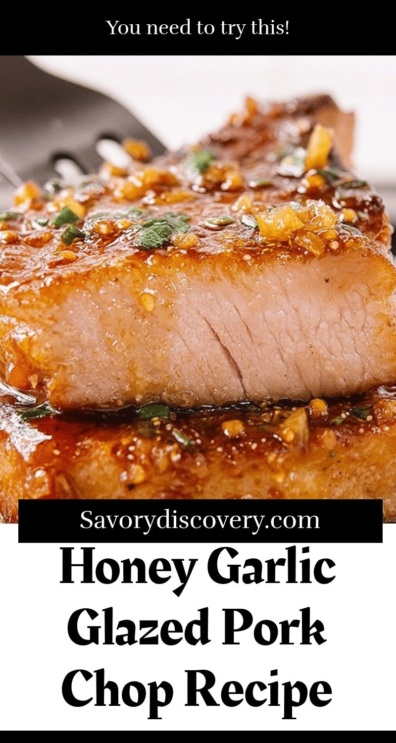 Honey Garlic Glazed Pork Chop Recipe