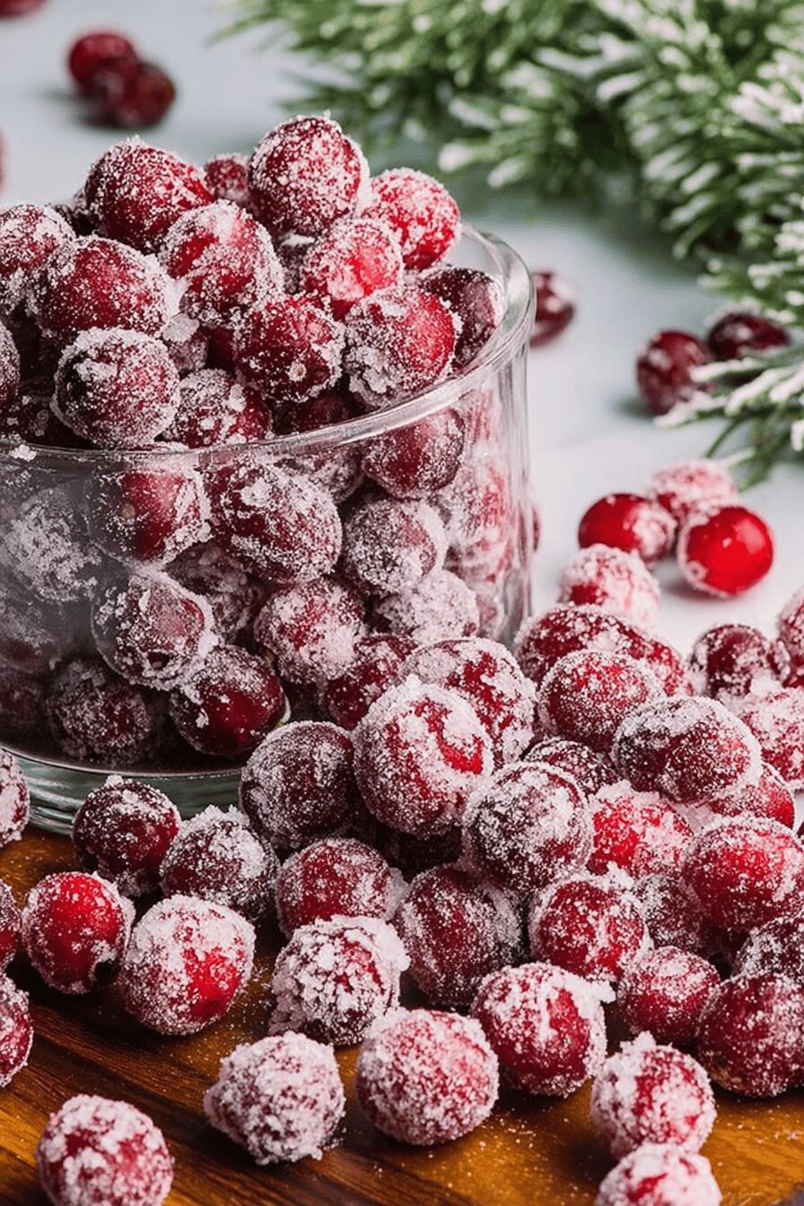 How to Make Sugared Cranberries