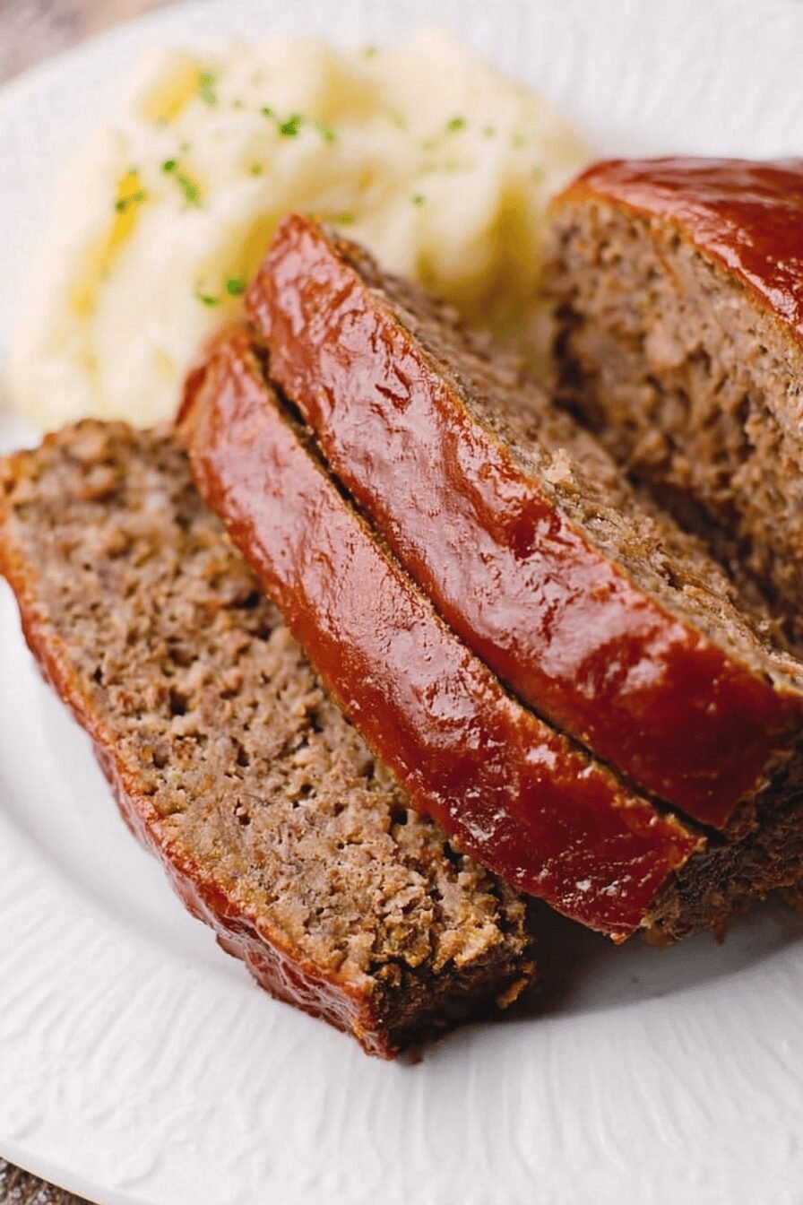 Juicy Slow Cooker Crockpot Meatloaf Recipe