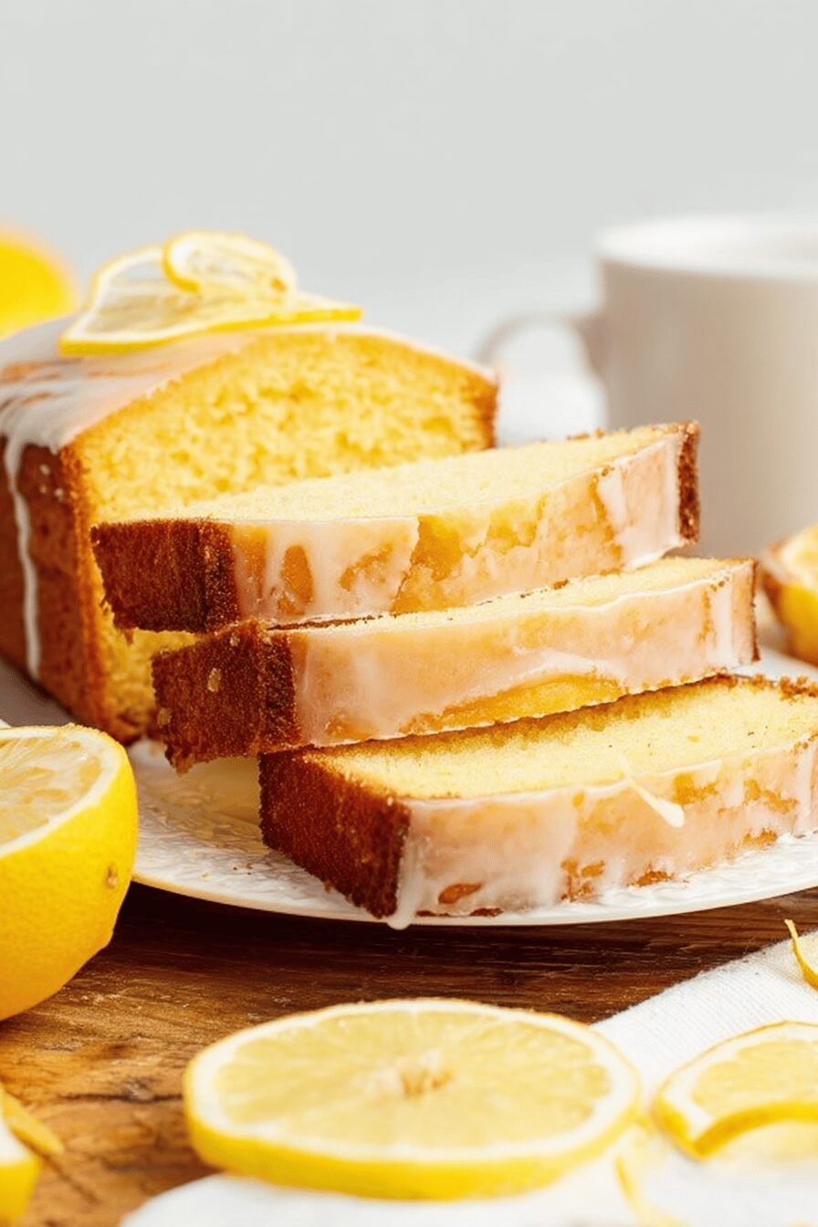Lemon Glazed Butter Cake Delight